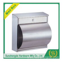 SMB-011SS Building Construction Materia Custom Unique Made Stainless Steel Mailbox Design